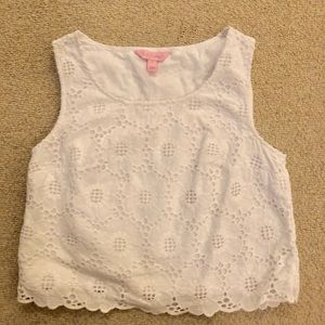 Lilly Pulitzer Lux Daisy Crop Top
